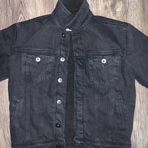 Fashionnova Small Black Jean Jacket